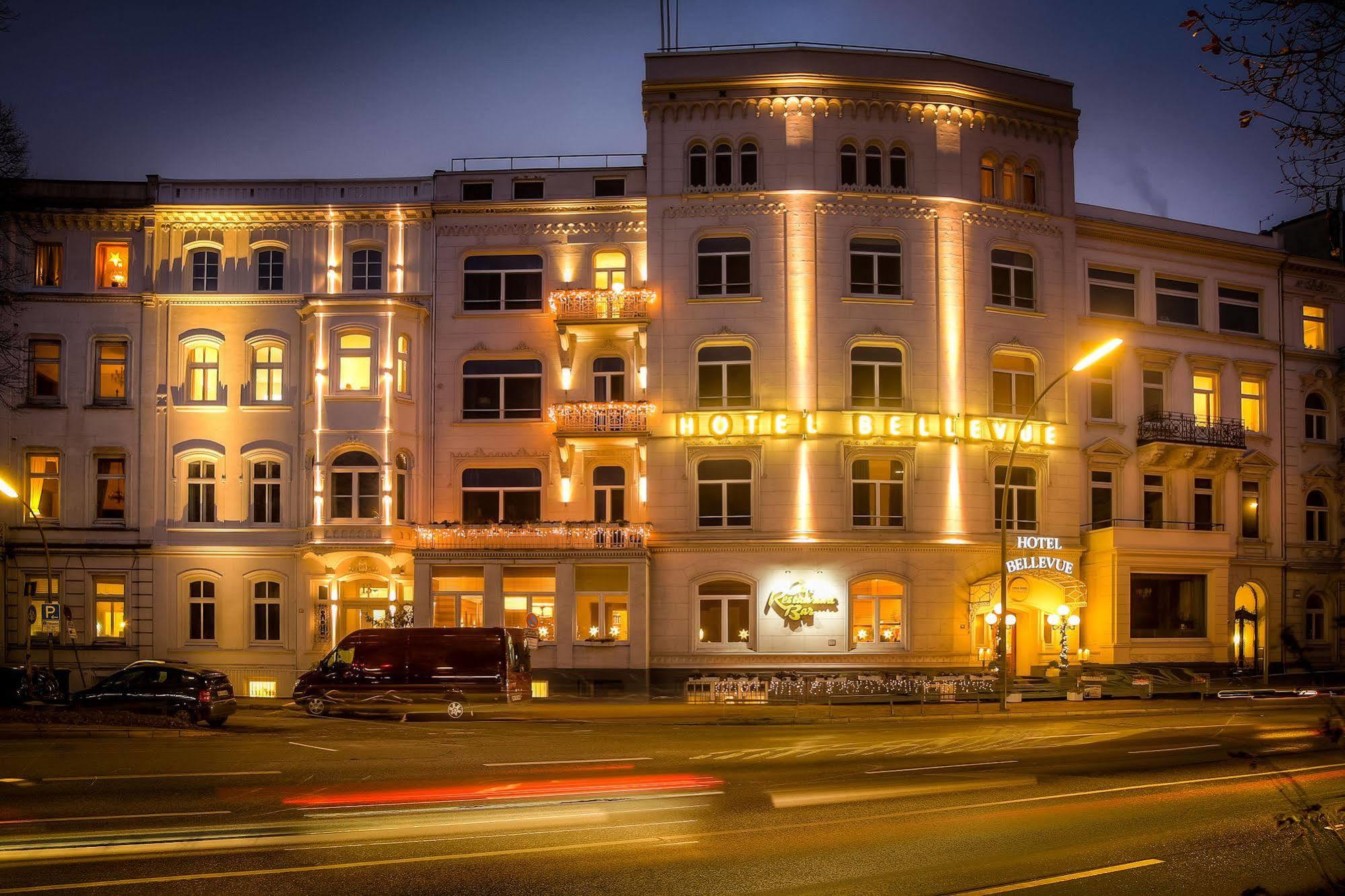 Relexa Hotel Bellevue An Der Alster Hamburg Zewnętrze zdjęcie